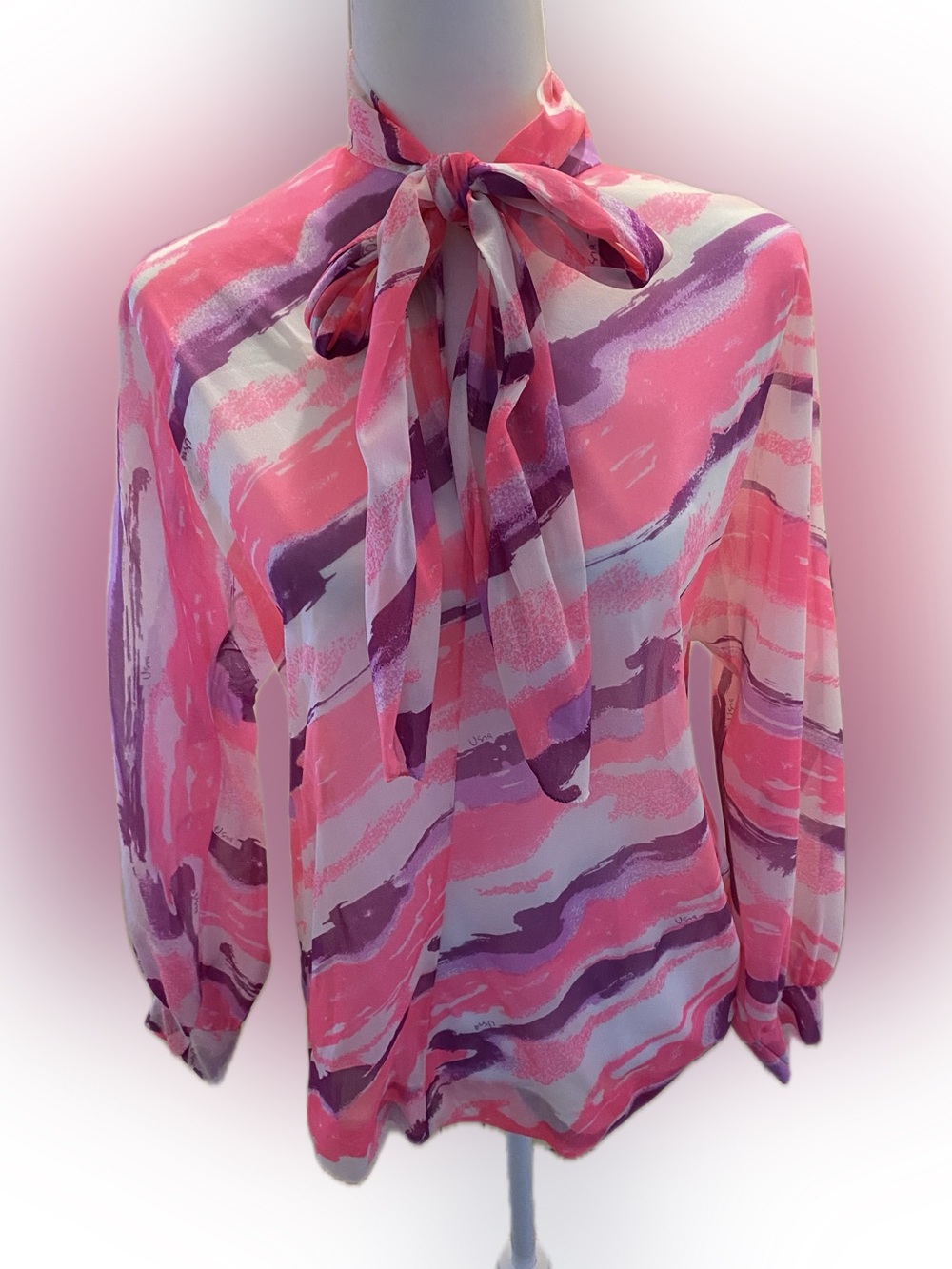 Vintage Vera Neumann for Form Fit Roger’s Nylon Blouse